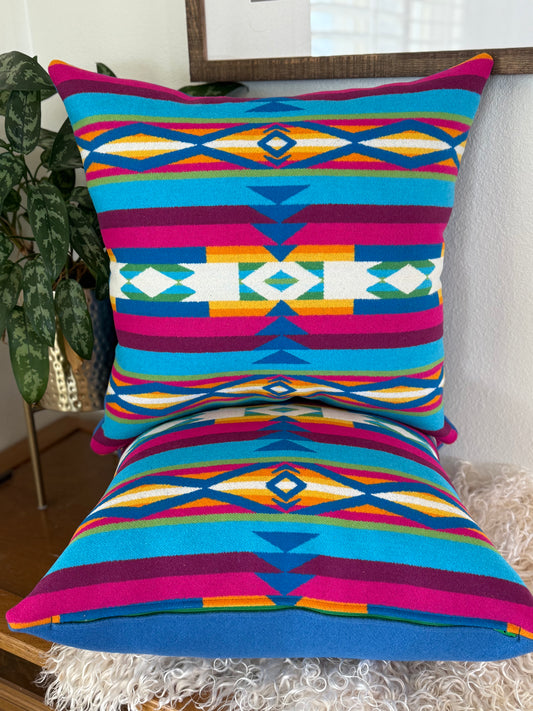 San Gabriel Blue Pillow Set