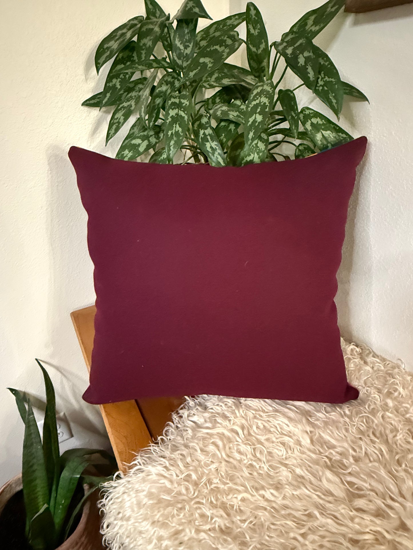 San Gabriel Blue Pillow