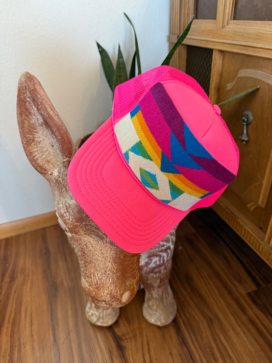 Hot Pink Trucker Hat